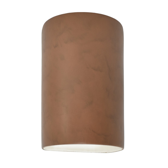 Exterior Wall Mt./Flush by Justice Designs ( 102 | CER-0940W-TERA Ambiance ) 