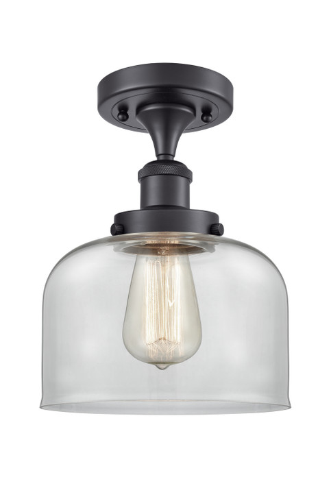 Semi-Flush Mts. Glass Down by Innovations ( 405 | 916-1C-BK-G72-LED Ballston Urban ) 