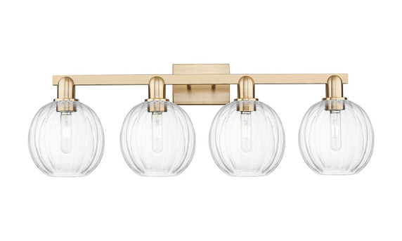 Bathroom Fixtures Four Lights by Innovations ( 405 | 716-4W-CB-G458-7CL Arcadia ) 