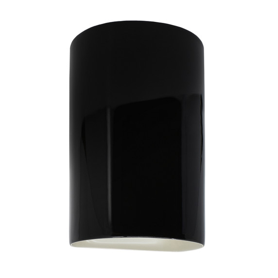 Exterior Wall Mt./Flush by Justice Designs ( 102 | CER-5945W-BKMT Ambiance ) 