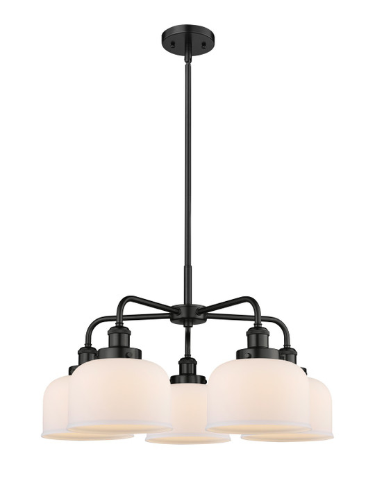 Mid. Chandeliers Glass Down by Innovations ( 405 | 916-5CR-BK-G71 Ballston Urban ) 
