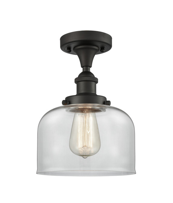 Semi-Flush Mts. Glass Down by Innovations ( 405 | 916-1C-OB-G72-LED Ballston Urban ) 
