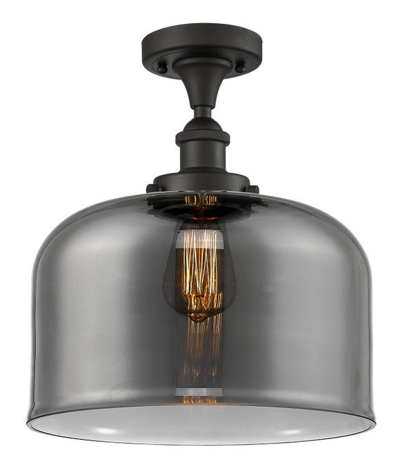 Semi-Flush Mts. Glass Down by Innovations ( 405 | 916-1C-OB-G73-L Ballston Urban ) 
