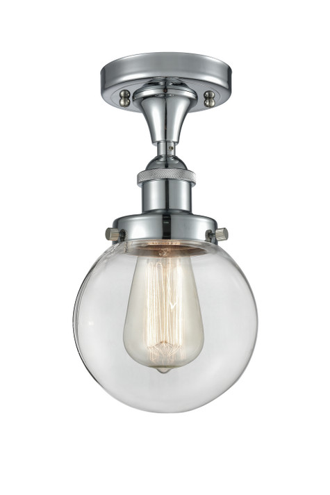 Semi-Flush Mts. Glass Down by Innovations ( 405 | 916-1C-PC-G202-6 Ballston Urban ) 