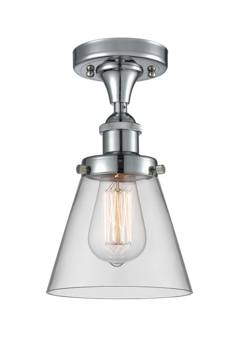 Semi-Flush Mts. Glass Down by Innovations ( 405 | 916-1C-PC-G62-LED Ballston Urban ) 