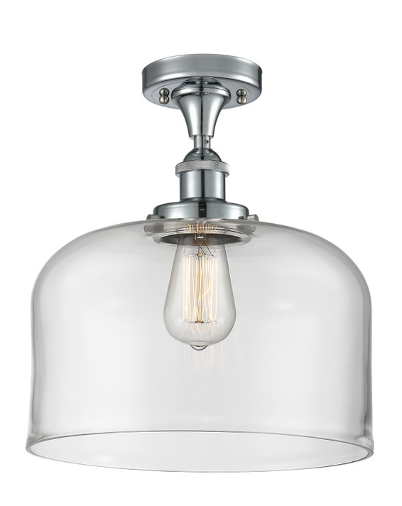 Semi-Flush Mts. Glass Down by Innovations ( 405 | 916-1C-PC-G72-L Ballston Urban ) 