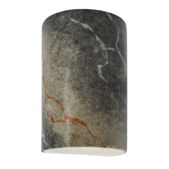 Exterior Wall Mt./Flush by Justice Designs ( 102 | CER-1265W-STOS Ambiance ) 