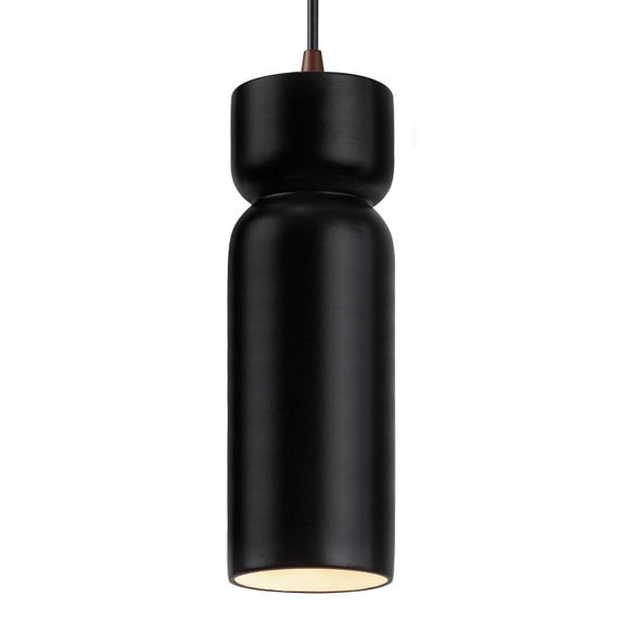 Mini Pendants Cable by Justice Designs ( 102 | CER-6510-CRB-DBRZ-BKCD-LED1-700 Radiance ) 