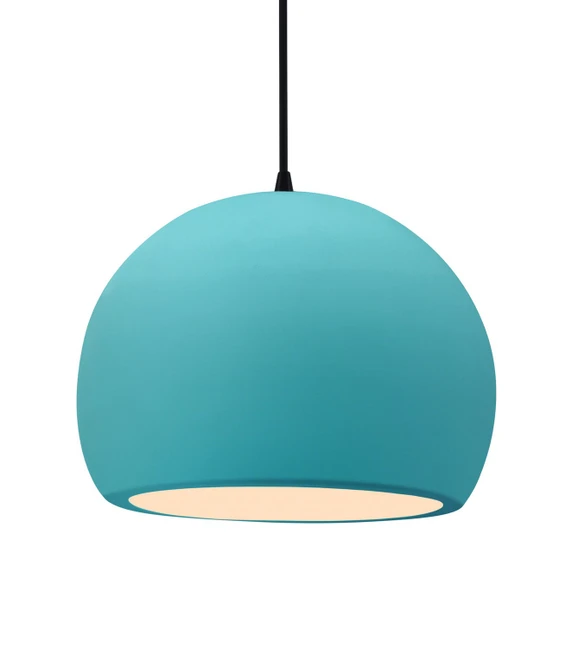 Pendants Sphere by Justice Designs ( 102 | CER-6535-RFPL-MBLK-BKCD Radiance ) 