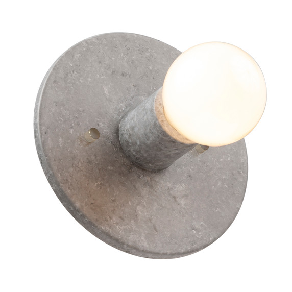 Sconces Single Glass by Justice Designs ( 102 | CER-6270-CONC Ambiance Collection ) 