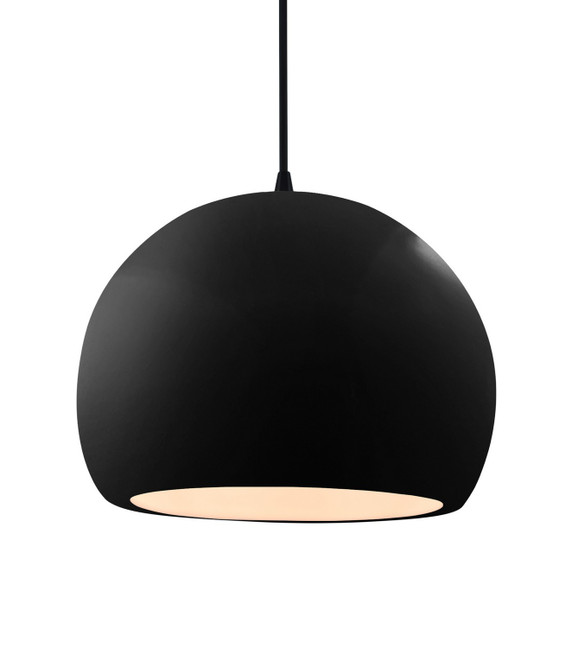 Pendants Sphere by Justice Designs ( 102 | CER-6535-BKMT-MBLK-BKCD Radiance ) 
