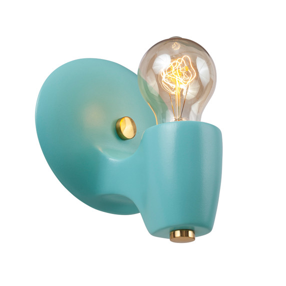 Sconces Single Candle by Justice Designs ( 102 | CER-7021-RFPL-BRSS American Classics ) 