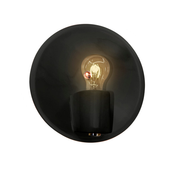 Sconces Single Glass by Justice Designs ( 102 | CER-7051-CRB-BRSS Ambiance ) 