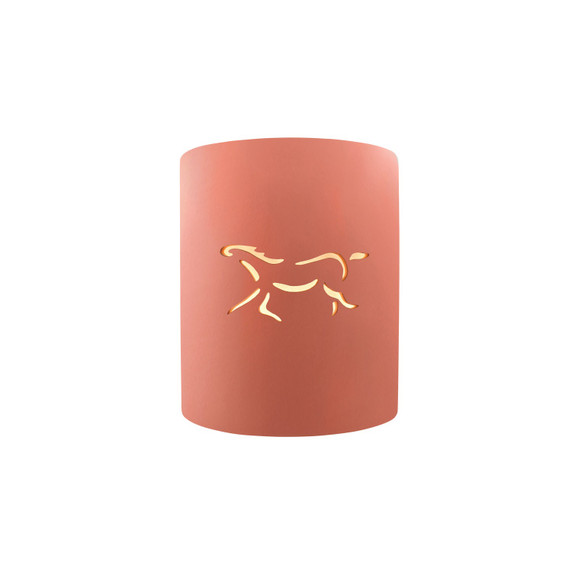 Sconces Pocket by Justice Designs ( 102 | CER-9010-BSH-HRSE Sun Dagger ) 