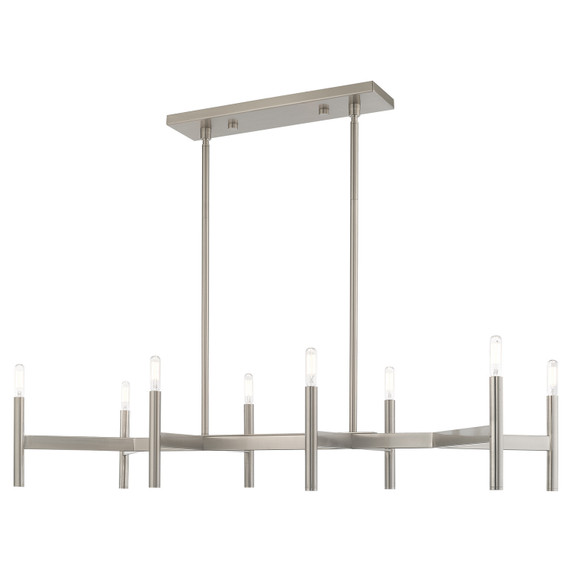 Linear/Island 4 Light + by Livex Lighting ( 107 | 51178-91 Copenhagen ) 