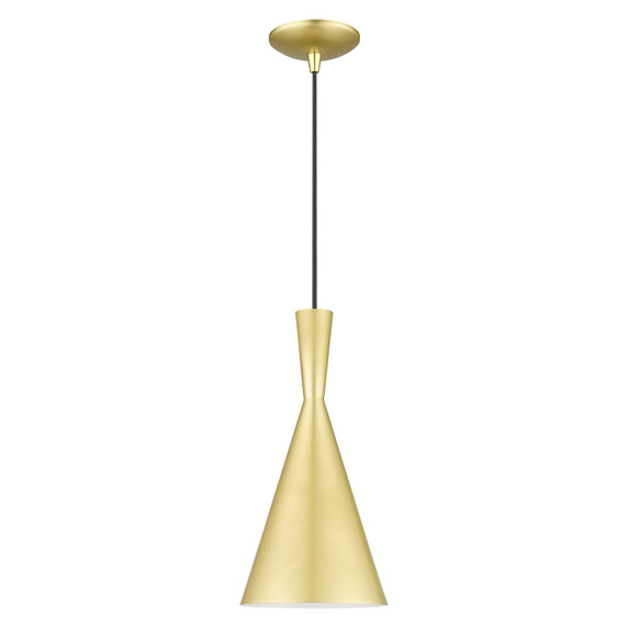 Mini Pendants Metal Shade by Livex Lighting ( 107 | 41185-33 Waldorf ) 