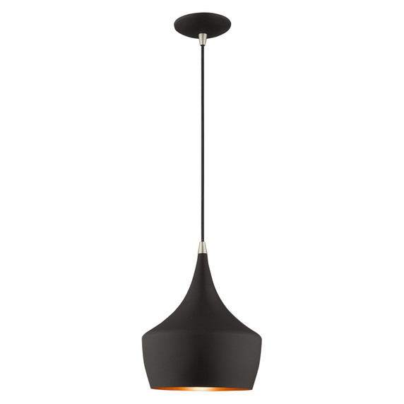Mini Pendants Cable by Livex Lighting ( 107 | 41186-04 Waldorf ) 