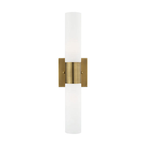 Bathroom Fixtures Two Lights by Livex Lighting ( 107 | 10102-01 Aero ) 