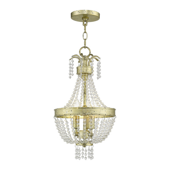 Mini Pendants Empire/Basket by Livex Lighting ( 107 | 51853-28 Valentina ) 