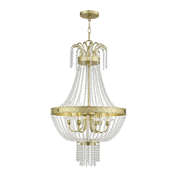 Mini Chandeliers Candle by Livex Lighting ( 107 | 51856-28 Valentina ) 