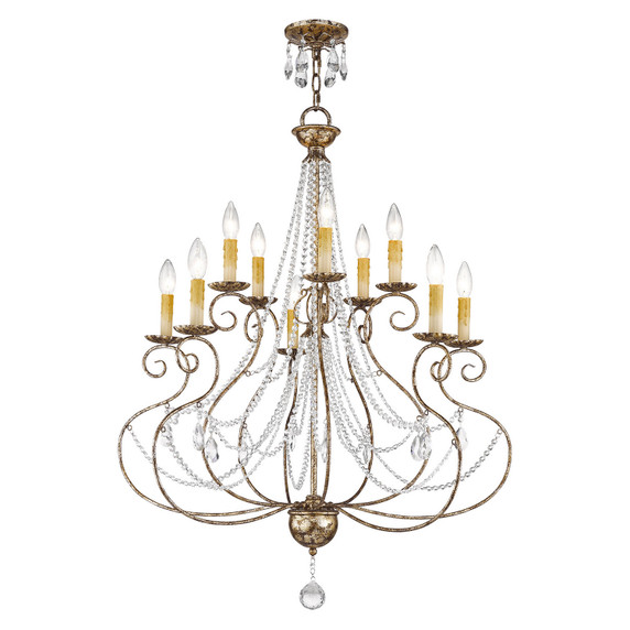Mid. Chandeliers Candle by Livex Lighting ( 107 | 51909-36 Isabella ) 