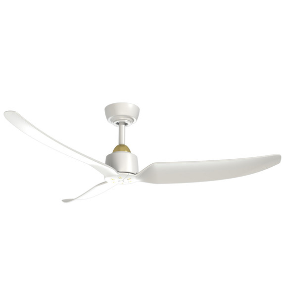 Fans Ceiling Fans by Kuzco Lighting ( 347 | CF92952-BG/WH Hugo ) 