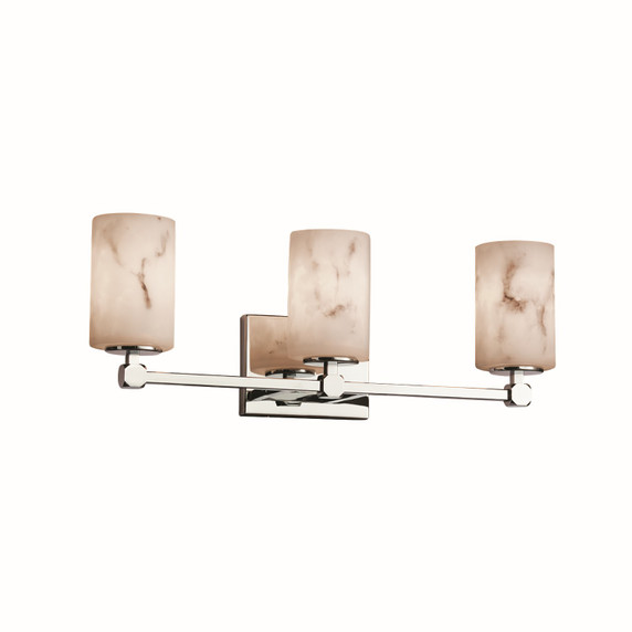 Bathroom Fixtures Two Lights by Justice Designs ( 102 | FAL-8423-10-CROM LumenAria ) 