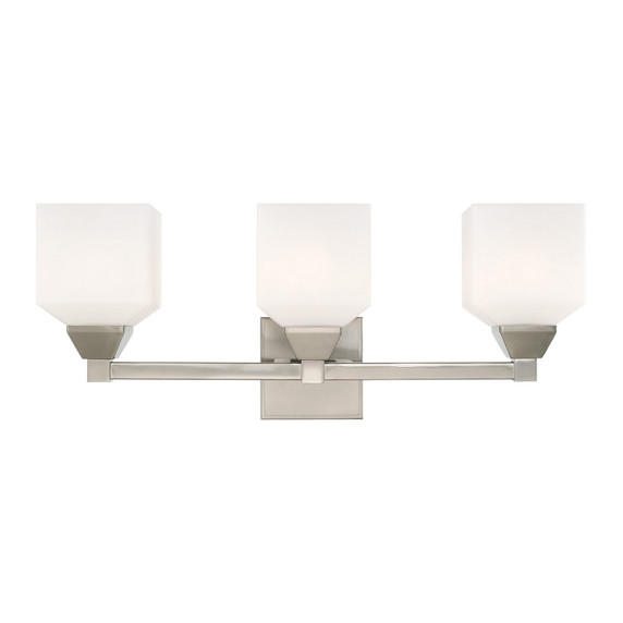 Bathroom Fixtures Three Lights by Livex Lighting ( 107 | 10283-91 Aragon ) 
