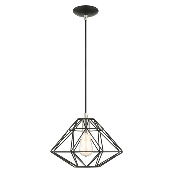 Pendants Open Frame by Livex Lighting ( 107 | 41323-04 Knox ) 