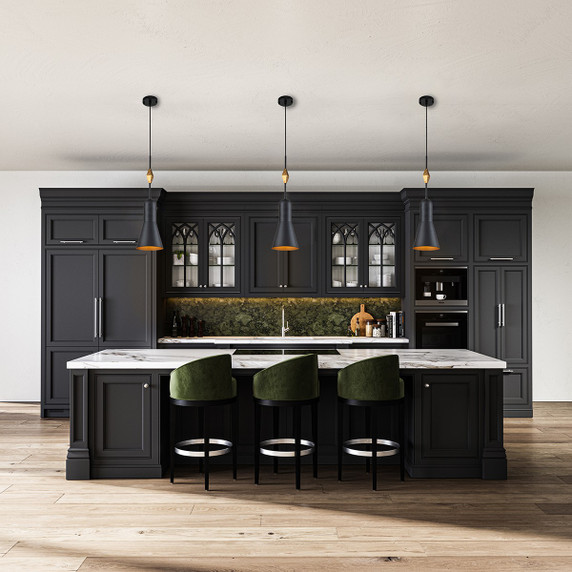 Mini Pendants Metal Shade by Lucas + McKearn ( 175 | PD00116B-1 Etoile ) 