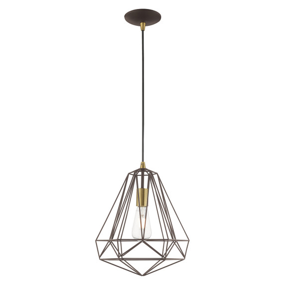 Mini Pendants Cable by Livex Lighting ( 107 | 41324-07 Knox ) 