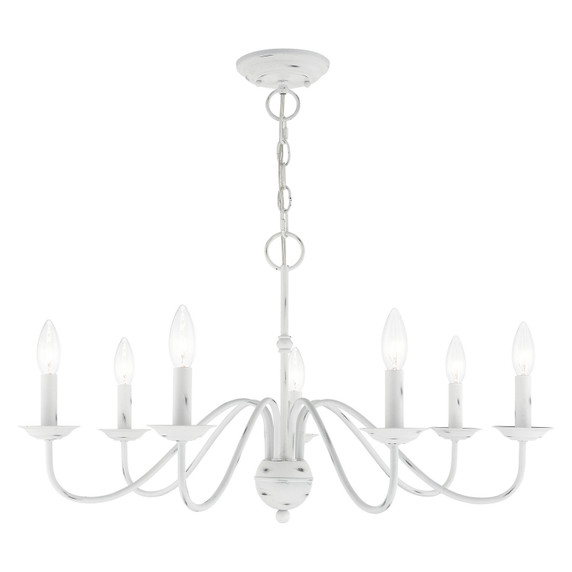 Mid. Chandeliers Candle by Livex Lighting ( 107 | 52167-60 Windsor ) 