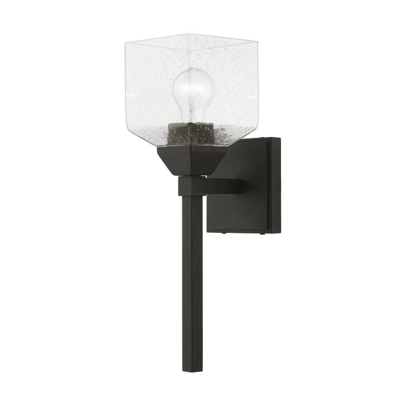 Sconces Single Glass by Livex Lighting ( 107 | 10389-04 Aragon ) 