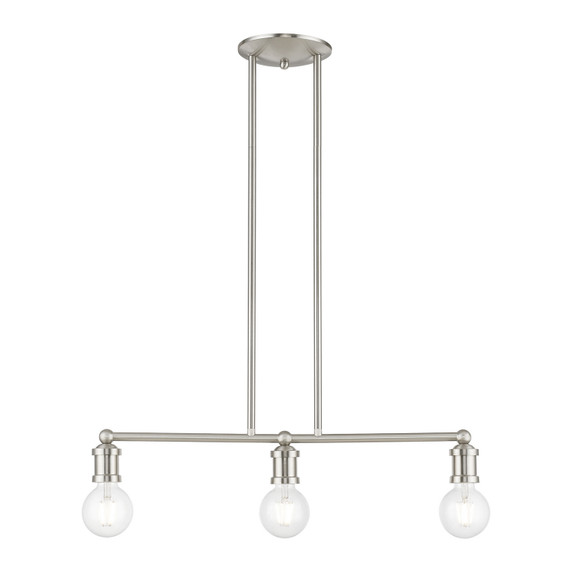 Linear/Island 3 Light Bar by Livex Lighting ( 107 | 47163-91 Lansdale ) 