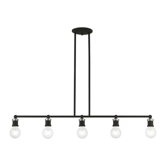 Linear/Island 4 Light + by Livex Lighting ( 107 | 47165-04 Lansdale ) 