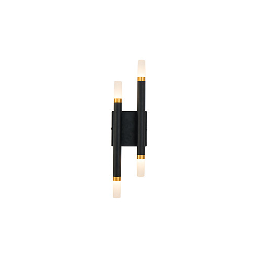 Sconces Quad plus by Kuzco Lighting ( 347 | WS19705-BK Draven ) 