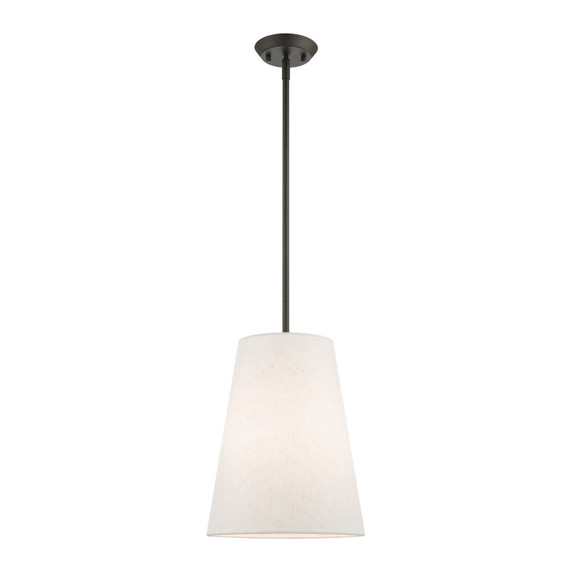 Pendants Drum Shade by Livex Lighting ( 107 | 41387-07 Prato ) 