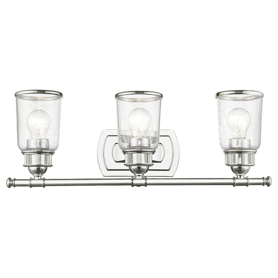 Bathroom Fixtures Three Lights by Livex Lighting ( 107 | 10513-05 Lawrenceville ) 