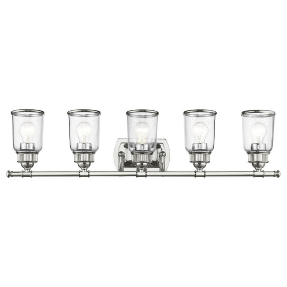 Bathroom Fixtures Five+Lights by Livex Lighting ( 107 | 10515-05 Lawrenceville ) 