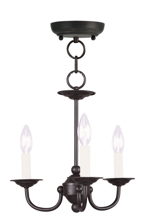 Mini Chandeliers Candle by Livex Lighting ( 107 | 4153-04 Home Basics ) 