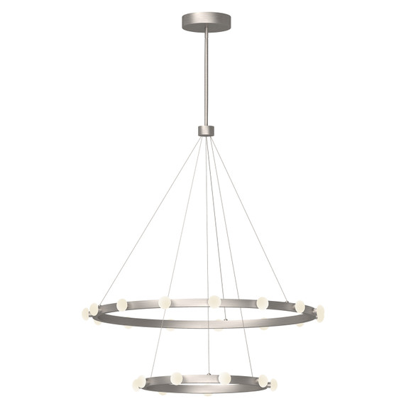 Large Chandeliers Ring/Halo by Kuzco Lighting ( 347 | CH63436-BN Rezz ) 