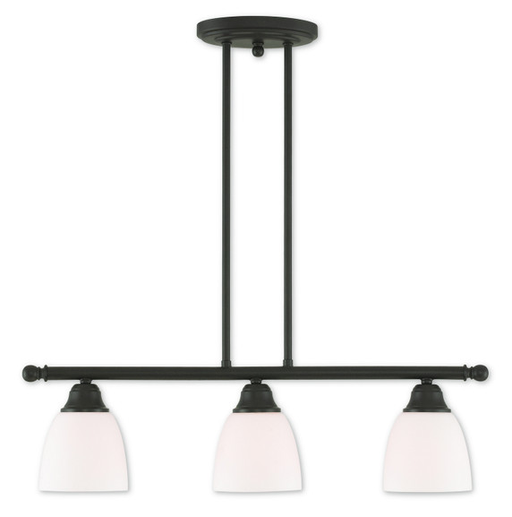 Linear/Island 3 Light Bar by Livex Lighting ( 107 | 53854-07 Somerville ) 