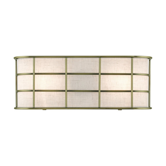 Sconces Drum Shade by Livex Lighting ( 107 | 55110-01 Blanchard ) 