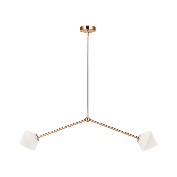 Linear/Island 2 Light Bar by Matteo Lighting ( 423 | C81742AGOP Novo ) 