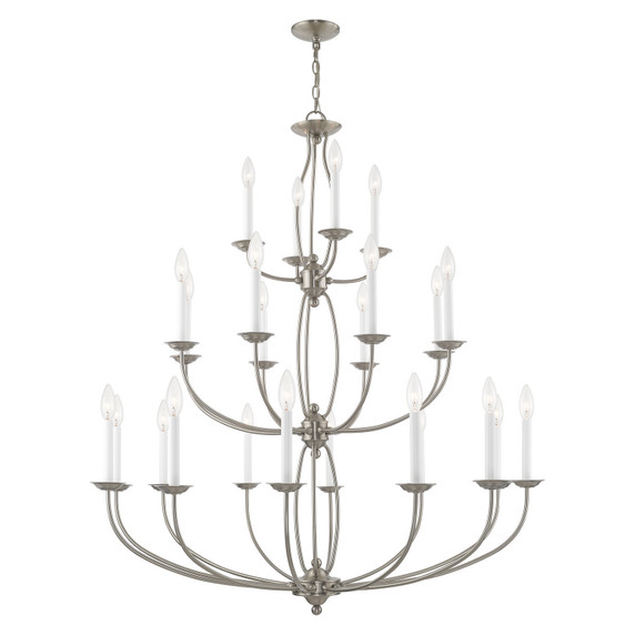 Large Chandeliers Candle by Livex Lighting ( 107 | 4180-91 Home Basics ) 