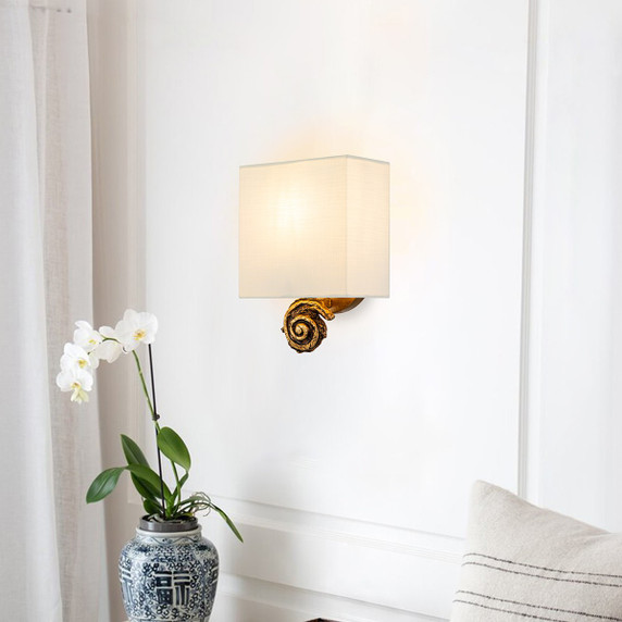 Sconces Drum Shade by Lucas + McKearn ( 175 | SC1161G-1 Swirl ) 