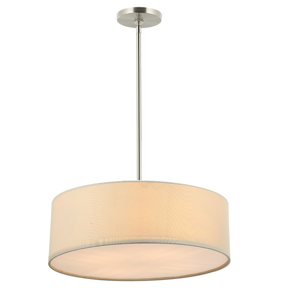 Pendants Drum Shade by Maxilite ( 501 | MX 2004T-55R40 Helena ) 