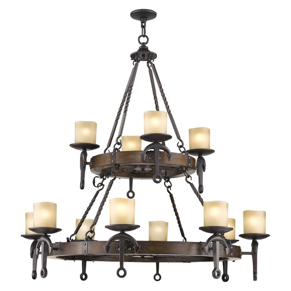Large Chandeliers Glass Shade by Livex Lighting ( 107 | 4869-67 Cape May ) 