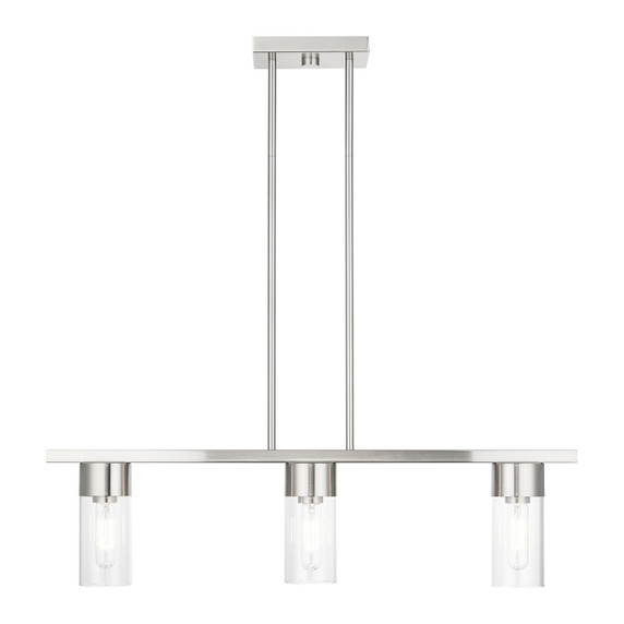 Linear/Island 3 Light Bar by Livex Lighting ( 107 | 48763-91 Carson ) 