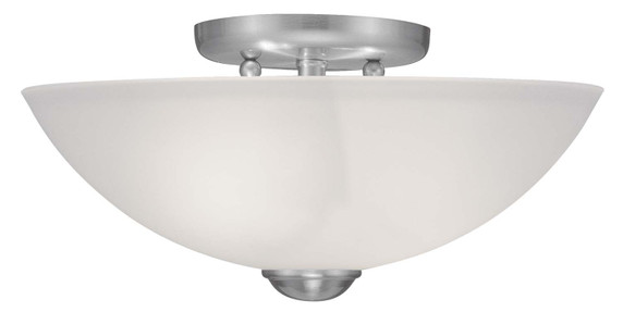 Semi-Flush Mts. Bowl Style by Livex Lighting ( 107 | 4207-91 Somerset ) 